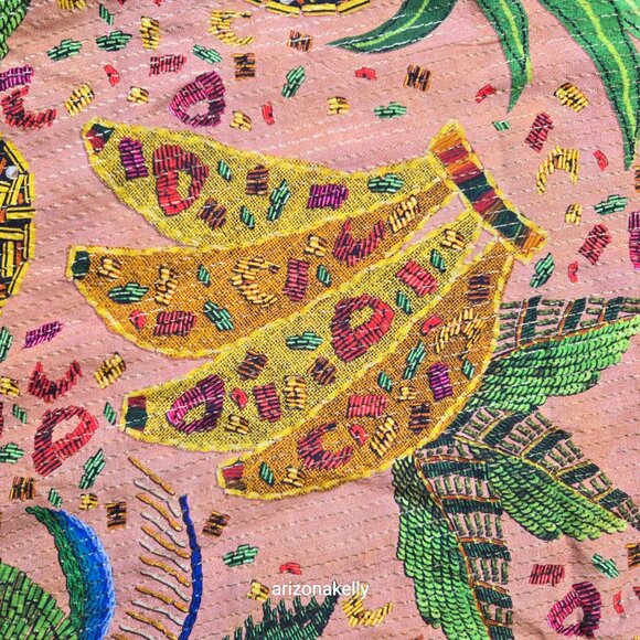 NWOT Farm Rio Sarong "Mixed Fruits" Reversible Fringe - Picture 11 of 15